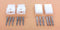2 Pairs of 3 Circuit Molex 0.062" Male and Female Connectors with Pins - MarVac Electronics
