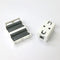 Lot of 2 White Snap On EMI RFI Ferrite Cores for RG8X, 58, 59 & LMR240 Coax - MarVac Electronics