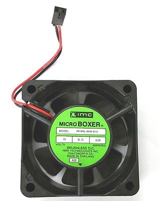 NMB / IMC Boxer 2410NL-04W-B10 12V DC Cooling Fan 60mm x 25mm (2.4" x 1.0") - MarVac Electronics