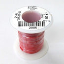 25' 18AWG RED Hi Temp PTFE Insulated Silver Plated 600 Volt Hook-Up Wire - MarVac Electronics
