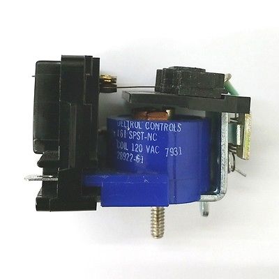Deltrol 28922-61 120 Volt AC Coil 13 Amp 161 SPST-NC, Normally Closed Relay - MarVac Electronics