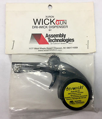 Assembly Technologies 482-WG2 Dri-Wick .050'' (1.27mm) x 15' Solder Wick Gun