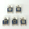 Lot of 5 Dialight 574-1112-0103-010 SPDT ON-ON White Miniature Rocker Switch - MarVac Electronics