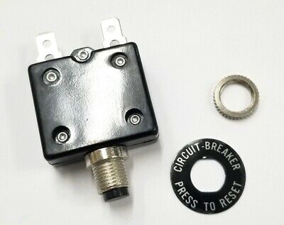 7 Amp Pushbutton Circuit Breaker ~ Zing Ear ZE-700-7 7A