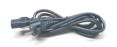 7' IEC320C13 to European CEE7/7 Power Cord ~ 18 AWG (1.0mm²) 7ft - MarVac Electronics