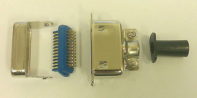 24 Pin Centronics Male Cable Mount Connector 57-30240 - MarVac Electronics