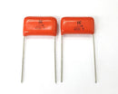 Lot of 2 0.22uF 400V Metal Film Capacitors ~ Illinois Capacitor 224MSR400K - MarVac Electronics