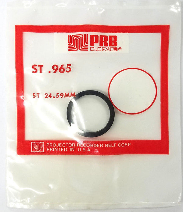 PRB ST.965 Video Clutch or Idler Tire ~ ST24.59mm - MarVac Electronics