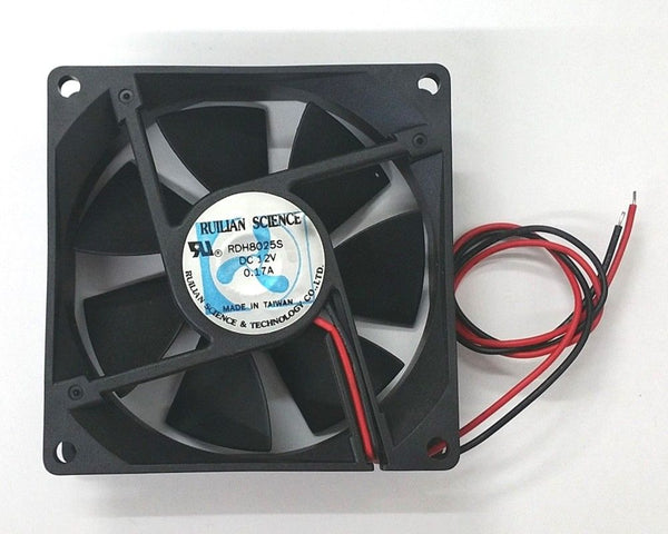Ruilian Science RDH8025S 80mm x 80mm x 25mm 12V DC Cooling Fan