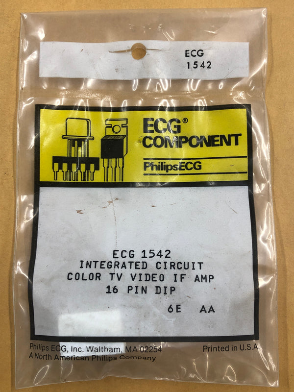 ECG1542 IC COLOR TV VIDEO IF