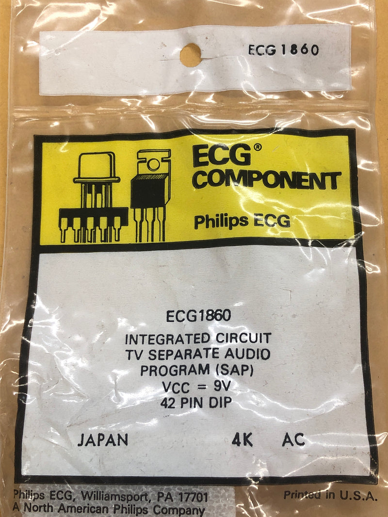 ECG1860 IC TV AUDIO MPX SYS