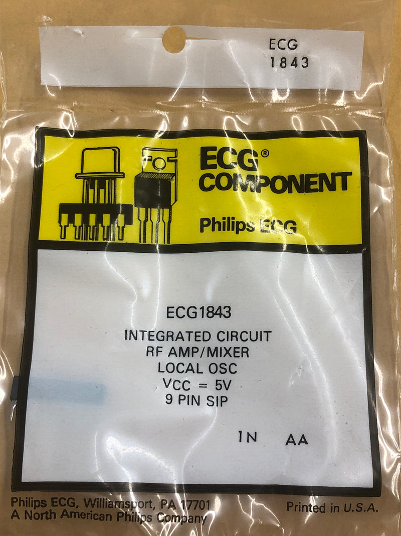 ECG1843 IC FM FRONT END