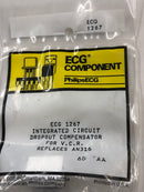 ECG1267 IC VCR Dropout Compensator IC for VCR, Replaces AN316