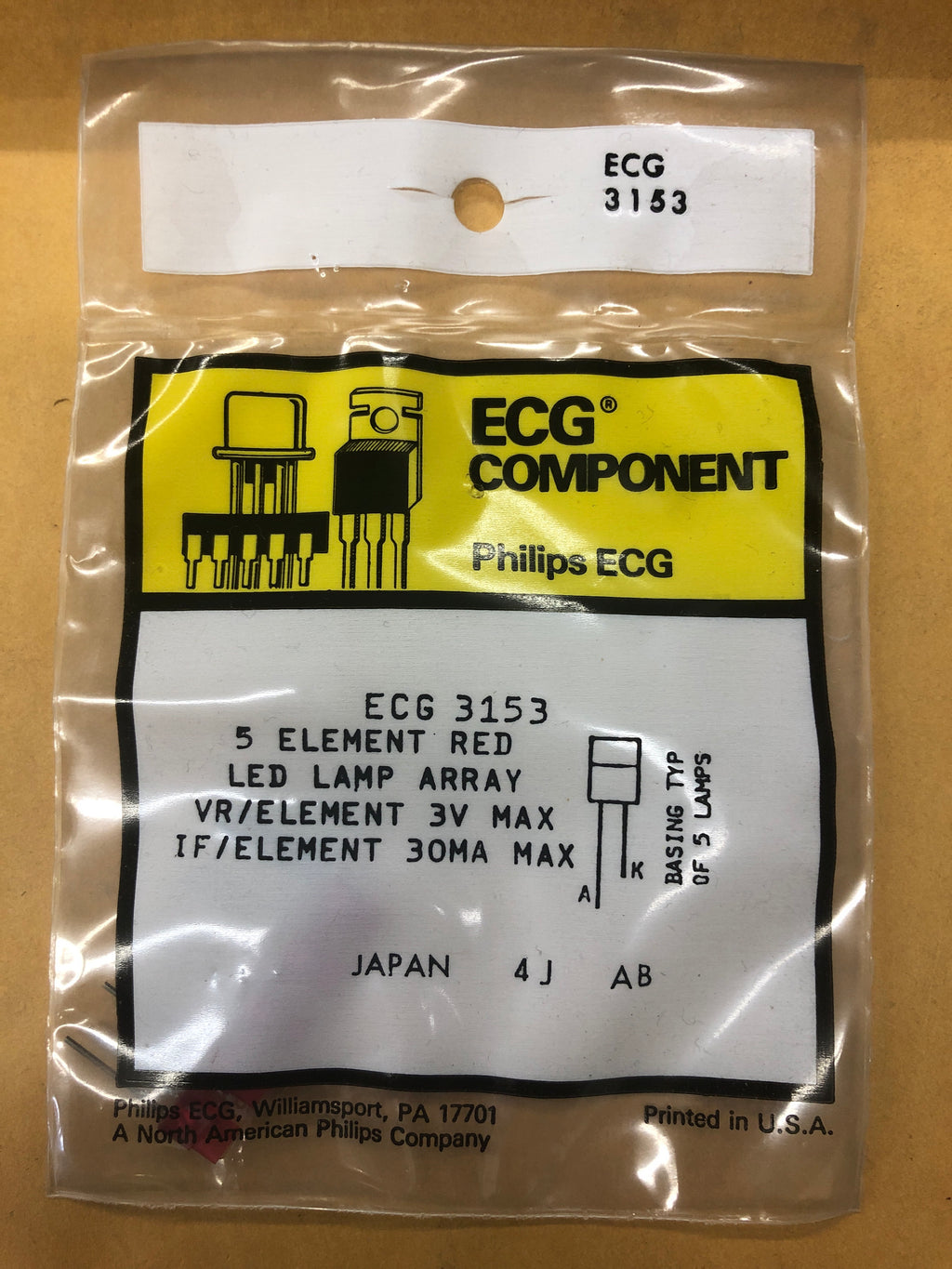 ECG3153 ELEMENT RED LED LAMP ARRAY – MarVac Electronics