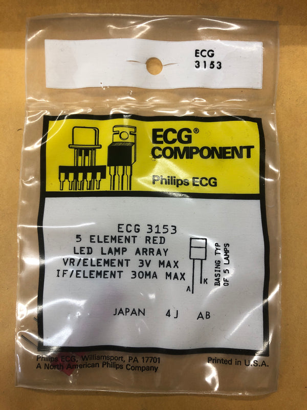 ECG3153 ELEMENT RED LED LAMP ARRAY