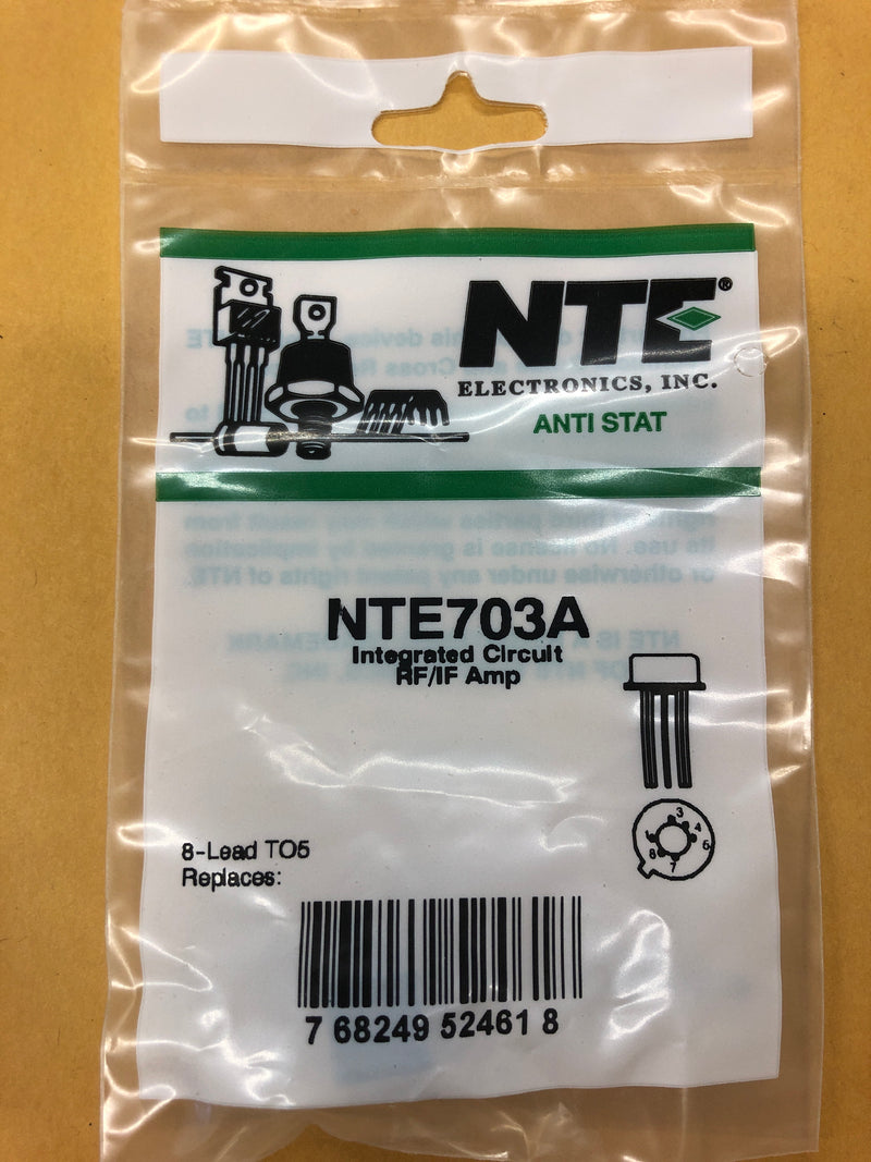 NTE703A INTEGRATED CIRCUIT