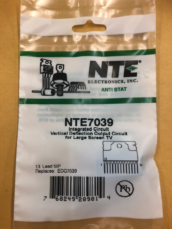 NTE7039 INTEGRATED CIRCUIT (ECG7039)