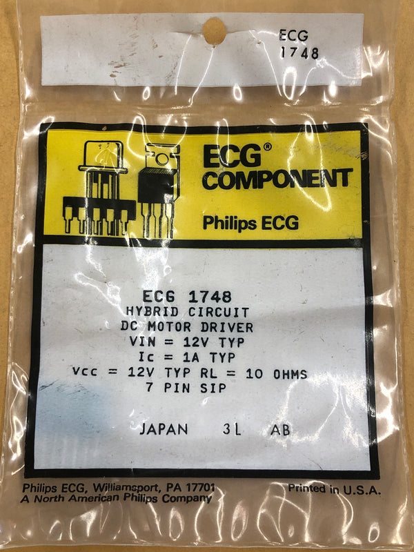 ECG1748 IC DC MOTOR DRIVER