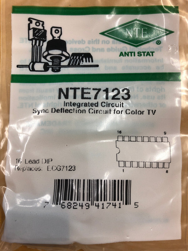 NTE7123 INTEGRATED CIRCUIT (ECG7123)