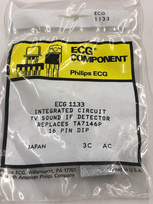 ECG1133 IC TV Sound IF Detector