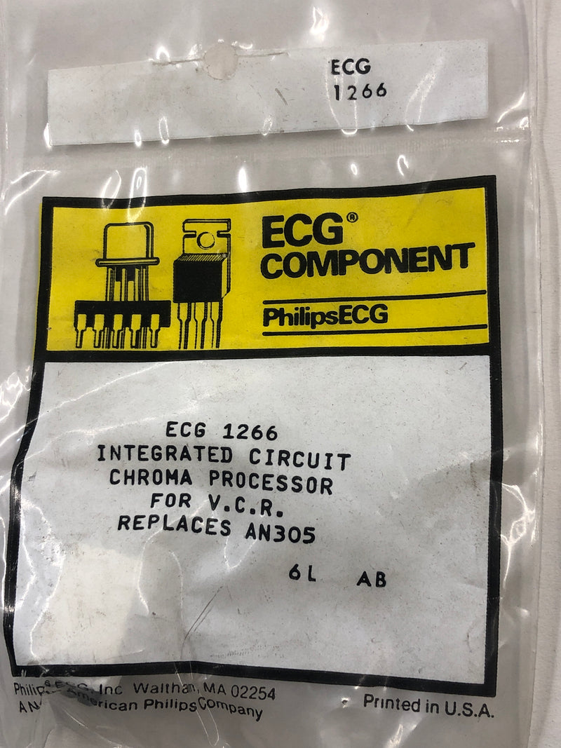ECG1266 IC VCR Chroma Processor