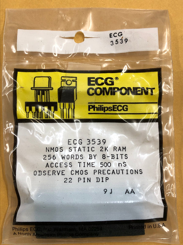 ECG3539 NMOS STATIC RAM