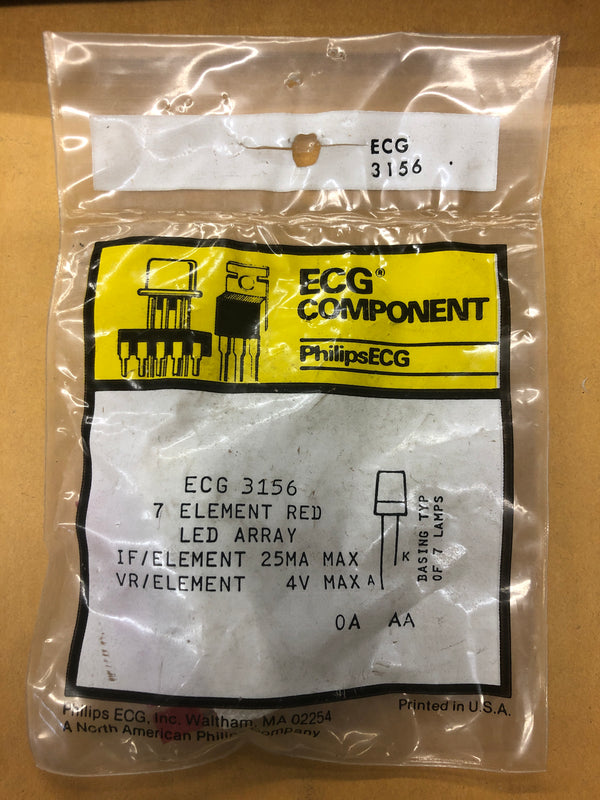 ECG3156 ELEMENT RED LED ARRAY