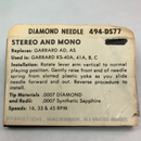 Pfanstiehl 494-DS77 Diamond Needle