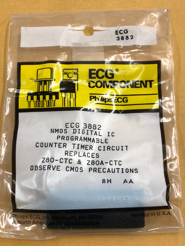 ECG3882 IC NMOS COUNTER TIMER