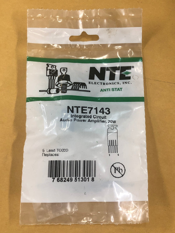 NTE7143 INTEGRATED CIRCUIT