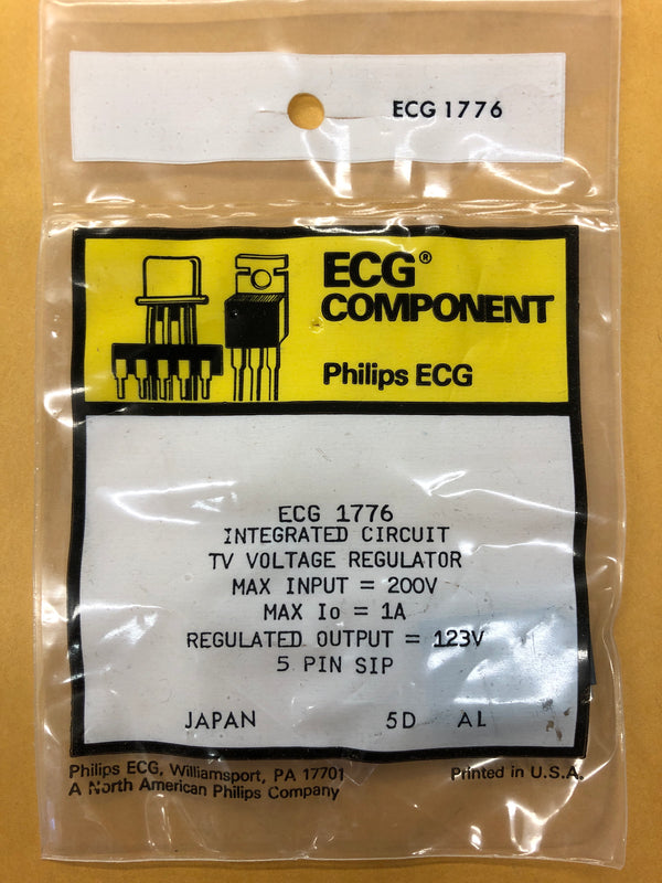 NTE/ECG 1776 INTEGRATED CIRCUIT