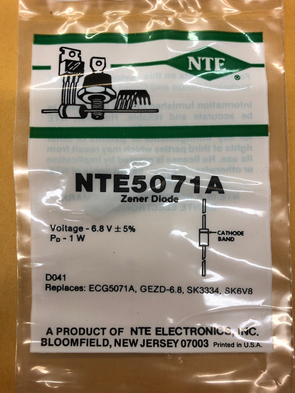 NTE5071A ZENER DIODE