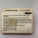 Pfanstiehl 4759-DE Diamond Needle