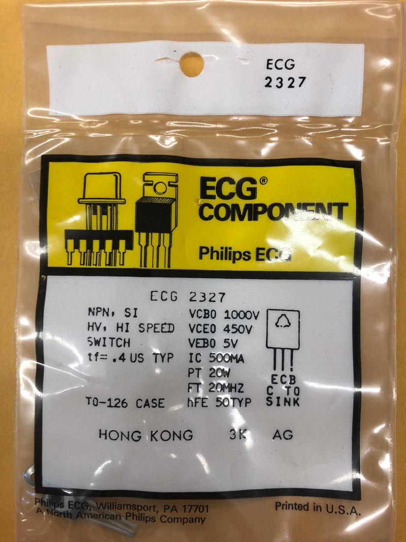 ECG2327 T NPN SI HI SPEED SWITCH