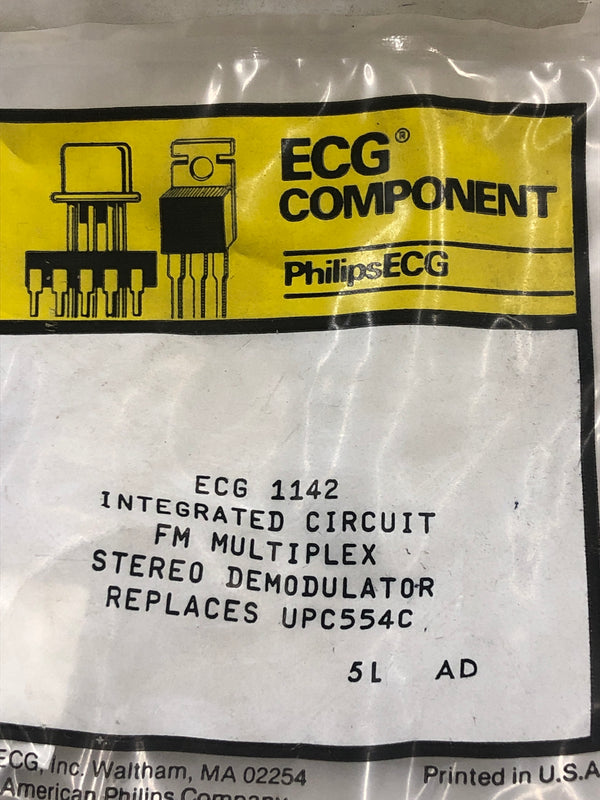 ECG1142 IC FM Stereo Demodulator