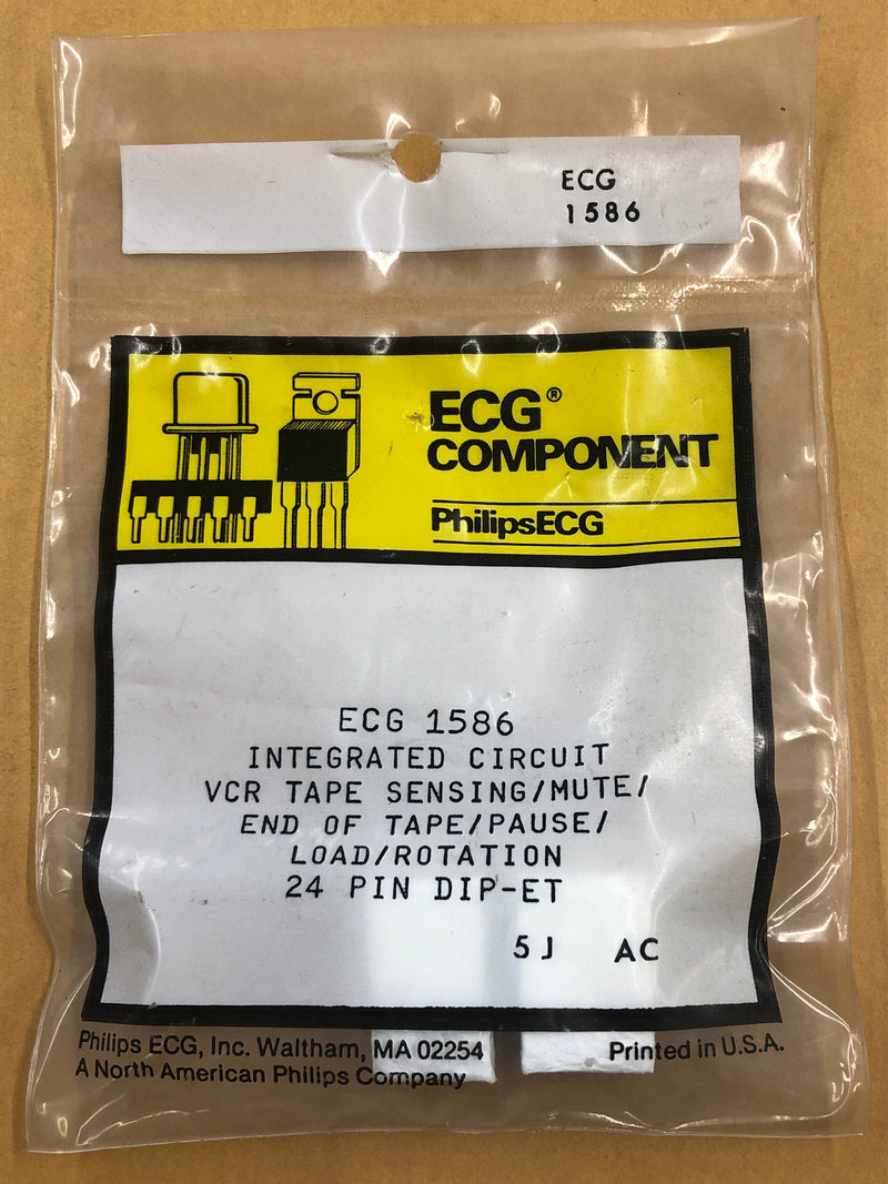 ECG1586 IC VCR TAPE SENSING MUTE ROTATION