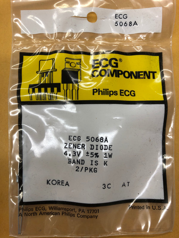 ECG5068A ZENER DIODE