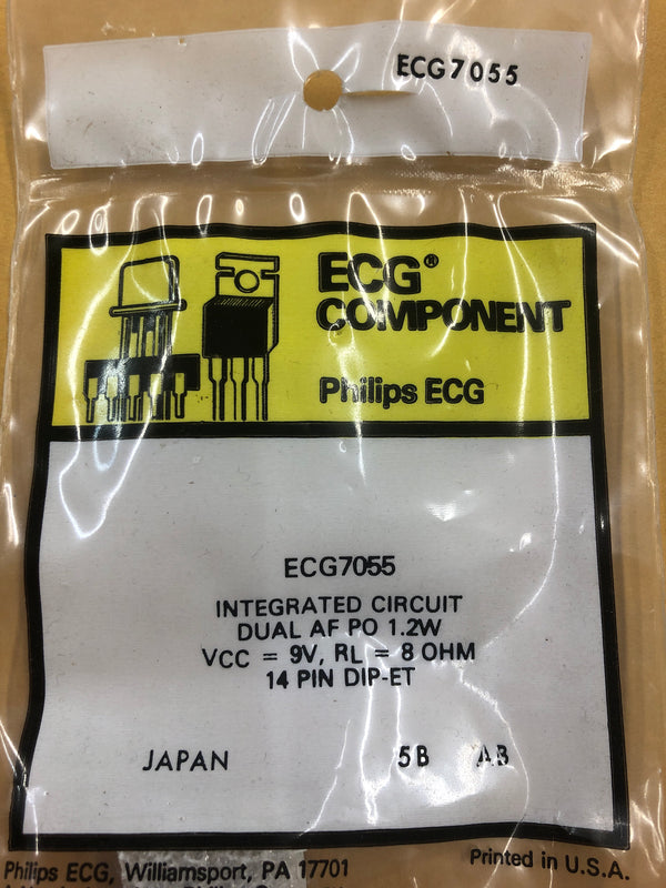 ECG7055 INTEGRATED CIRCUIT (NTE7055)