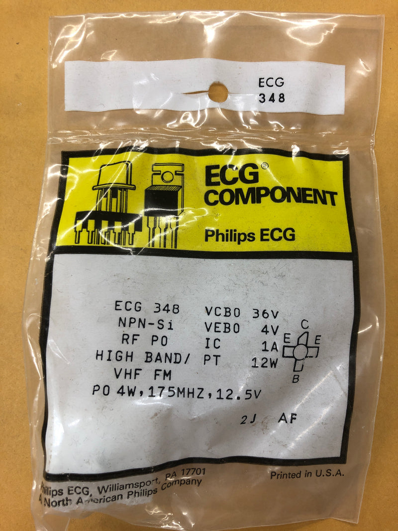 ECG348 T NPN SI RF PO