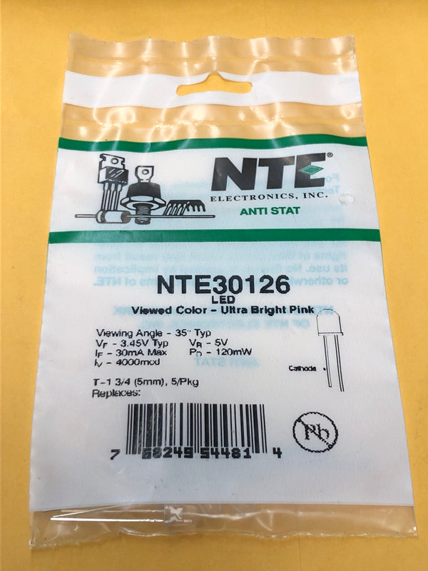 NTE30126 LED VIEWED COLOR