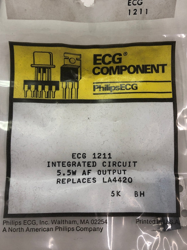 ECG1211 IC AF OUTPUT