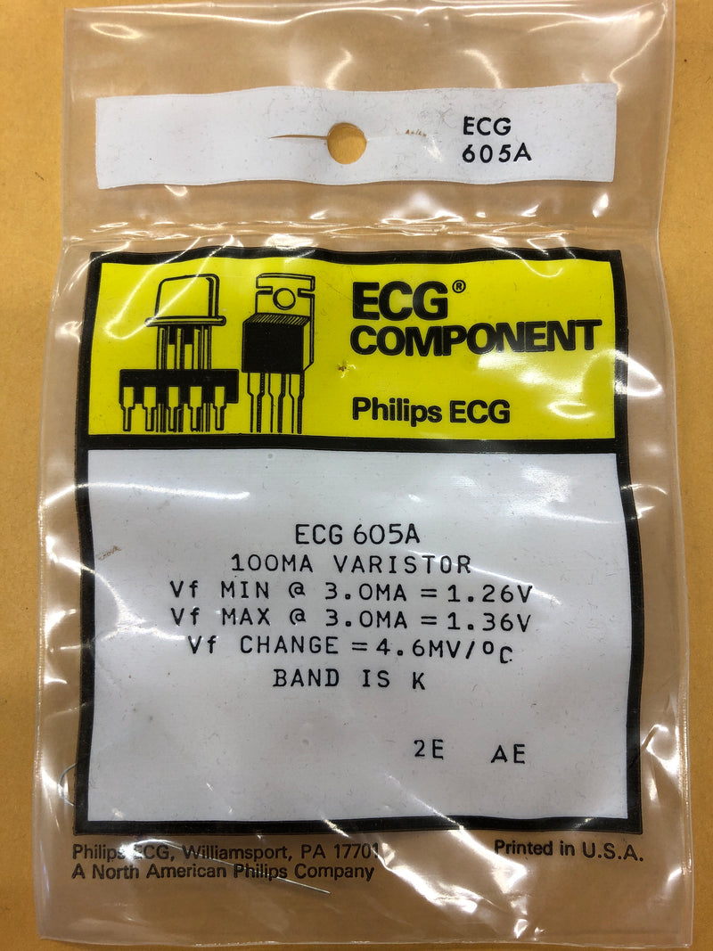 ECG605A VARISTOR SI