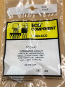 ECG1647 IC TV HORIZONTAL VERT