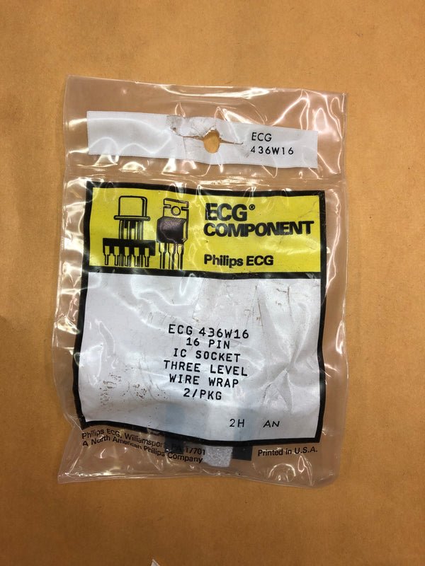 ECG436W16 Hardware Socket IC 16pin Dip