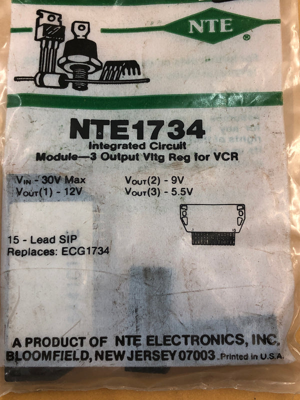 NTE1734 MODULE OUTPUT VLTG REG