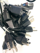 10 Pack of 6FT NEMA 5-15P to IEC 60320 C13 Power Cables ~ 18AWG 10A/1250W @ 125V