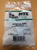 NTE74LS92 INTEGRATED CIRCUIT