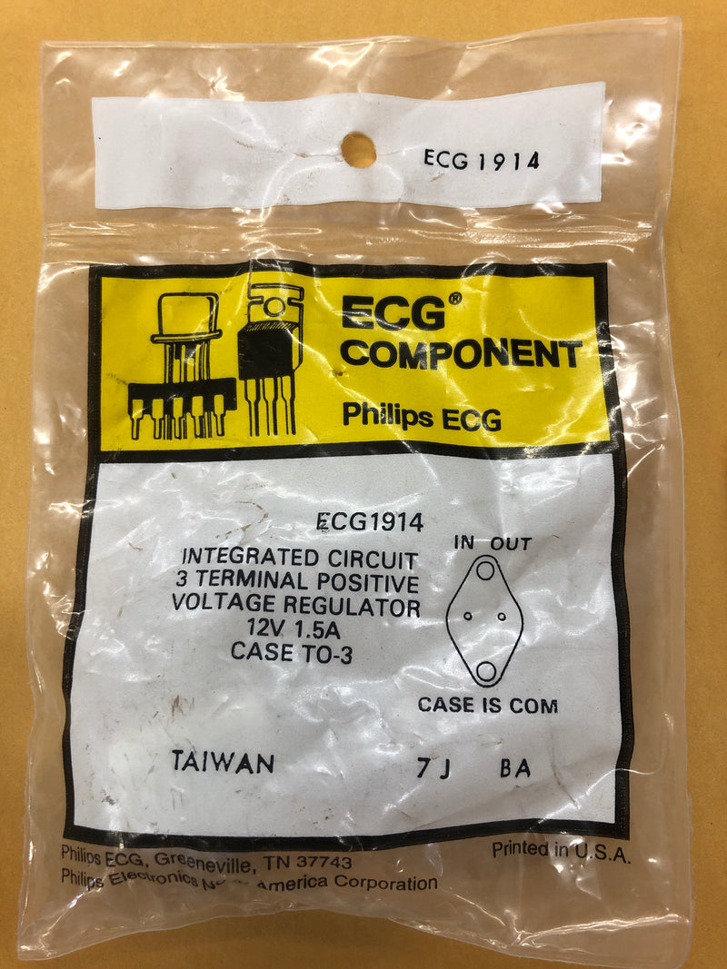 NTE/ECG 1914 INTEGRATED CIRCUIT