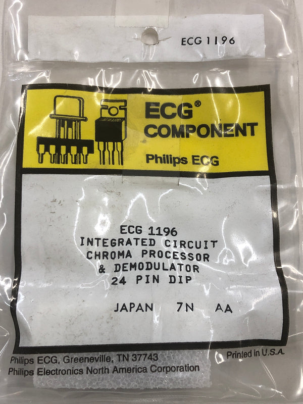 ECG1196 IC TV Chroma Processor DEMO