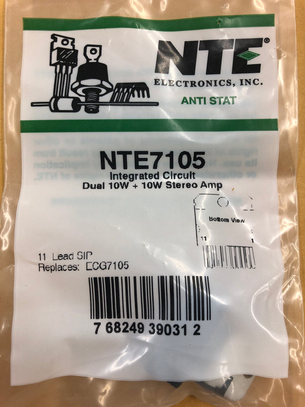 NTE7105 INTEGRATED CIRCUIT (ECG7105)